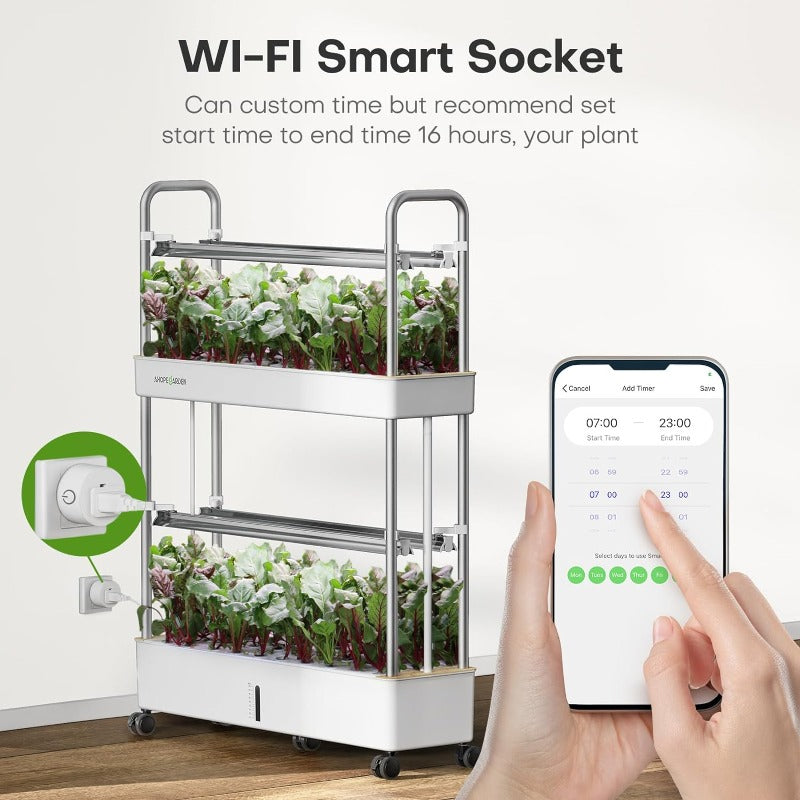 Indoor Garden Hydroponics Plant Growing System