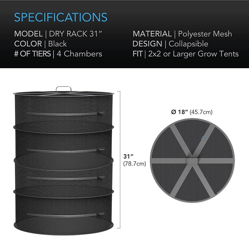AC Infinity Premium Herb Drying Racks