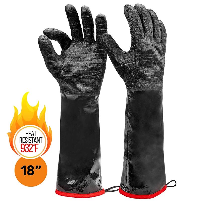 Heat Resistant And BBQ Grilling Gloves