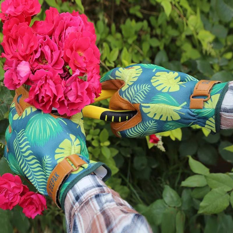 Premium Leather Gardening Gloves