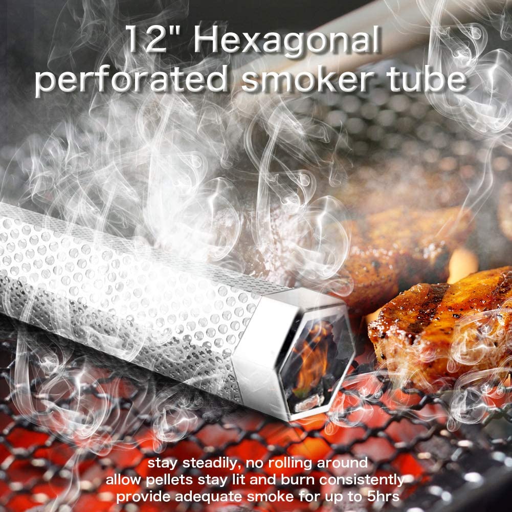 Pellet Smoker Tube For BBQ Grills