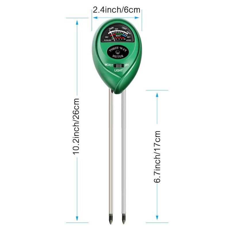 Soil Moisture Meter 3 in 1