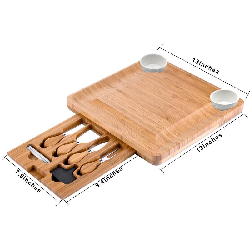 Natural Bamboo Cheese Board