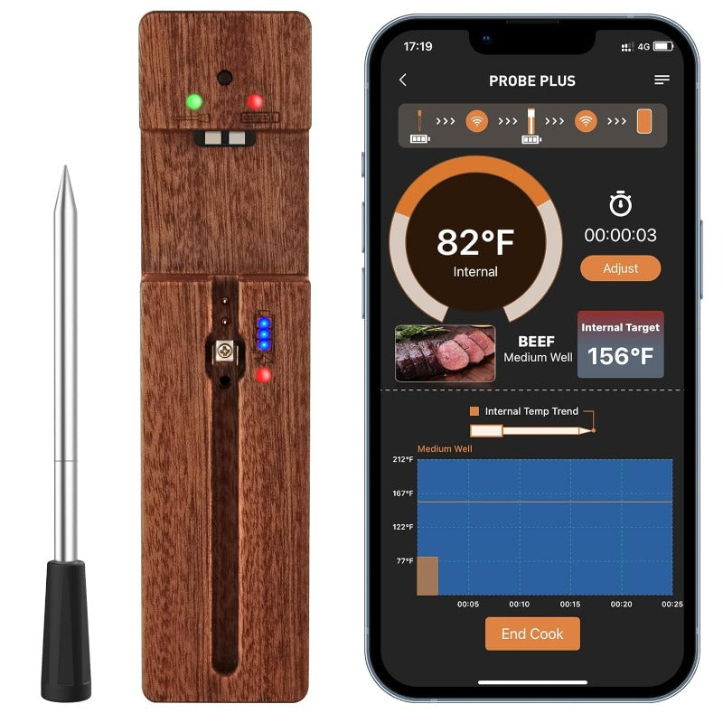 Smart Wireless Meat Thermometer