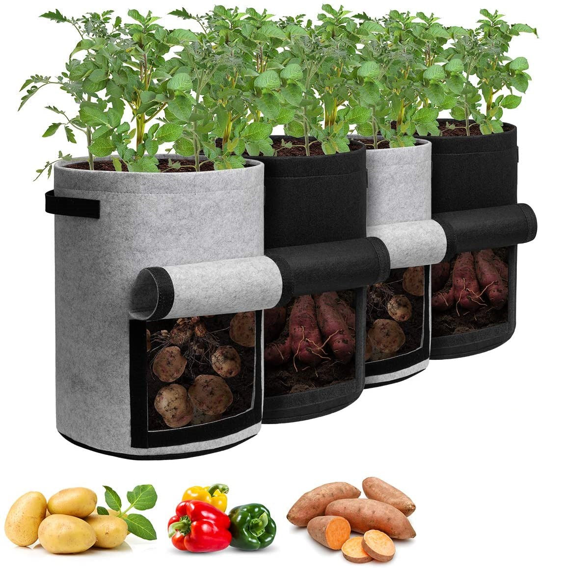 Vegetable Grow Bags 10-Gallon