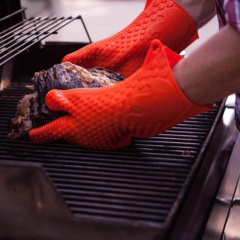 Silicone Oven & BBQ Gloves