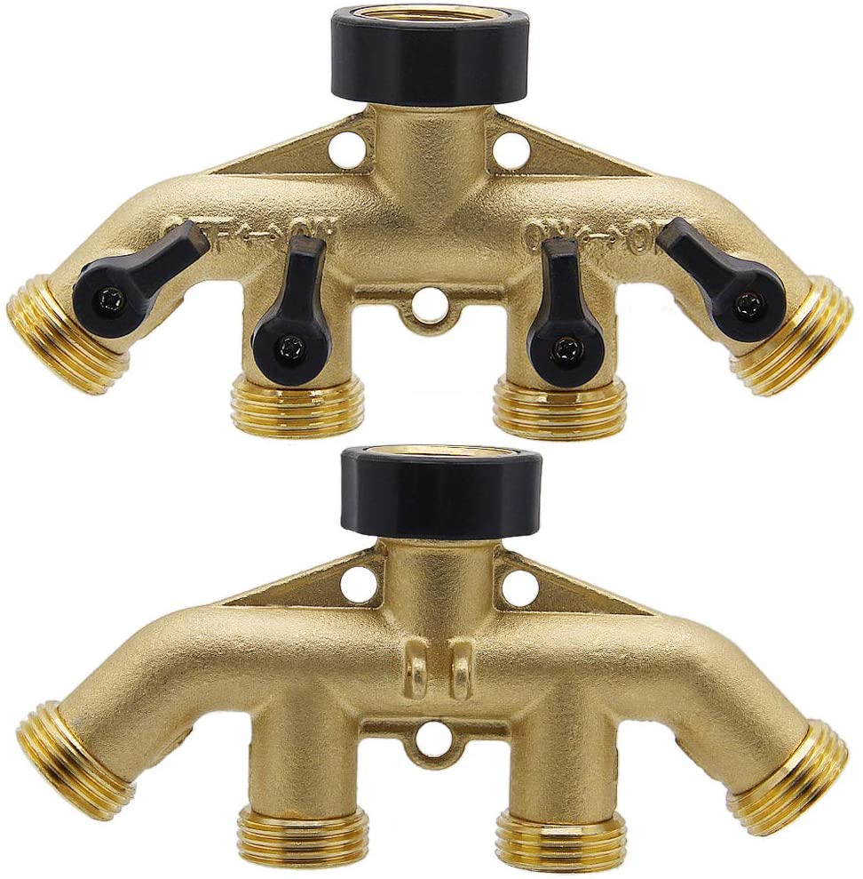 Brass Garden Hose Splitters