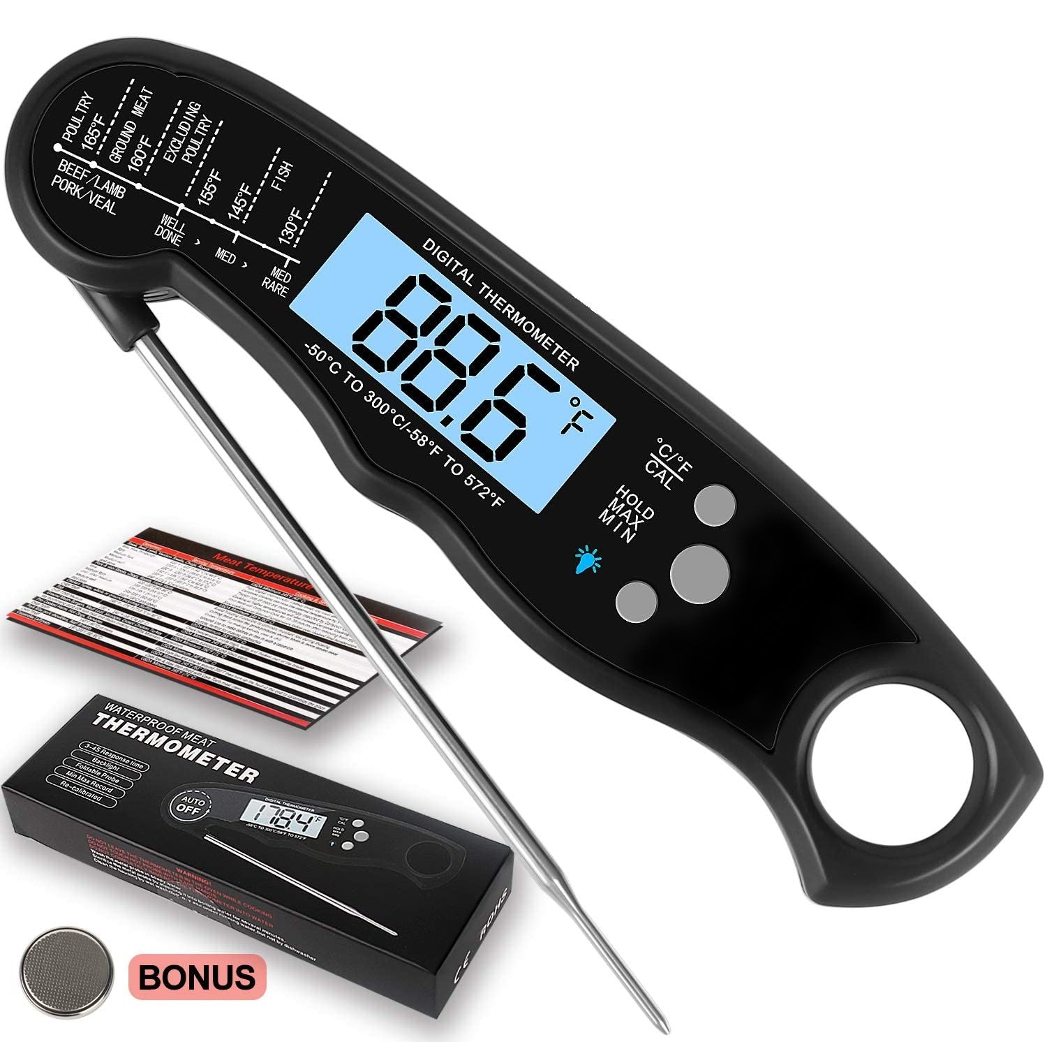 Instant Read Meat Thermometer