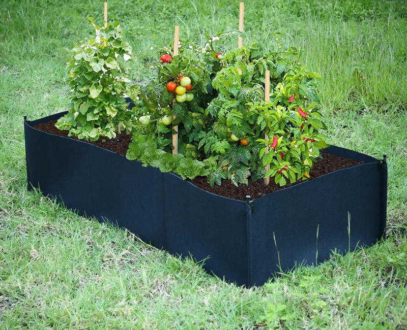 Thick Fabric Raised Garden Beds