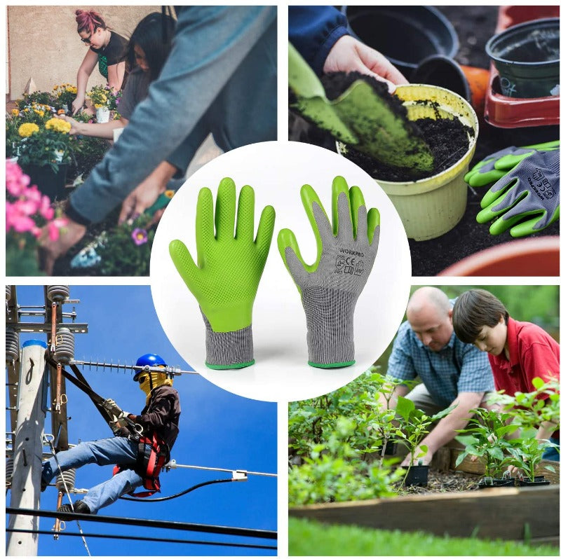 Coated Gardening And Work Gloves