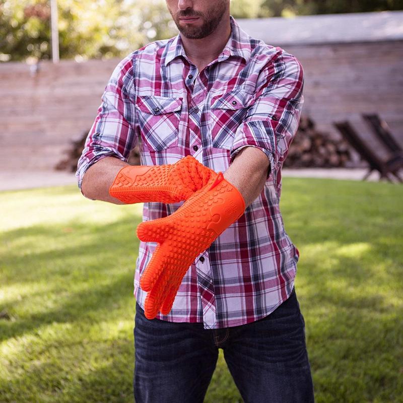 Silicone Oven & BBQ Gloves