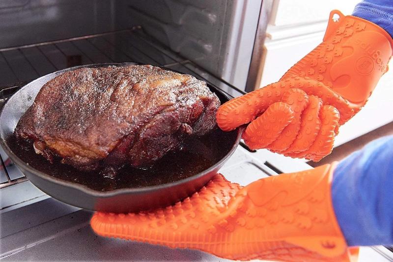 Silicone Oven & BBQ Gloves