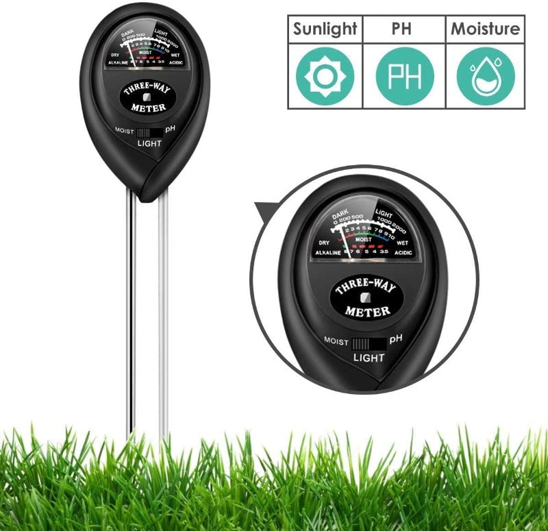 Soil Moisture Meter 3 in 1