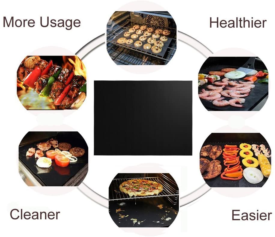 Non-Stick BBQ Grill Mats