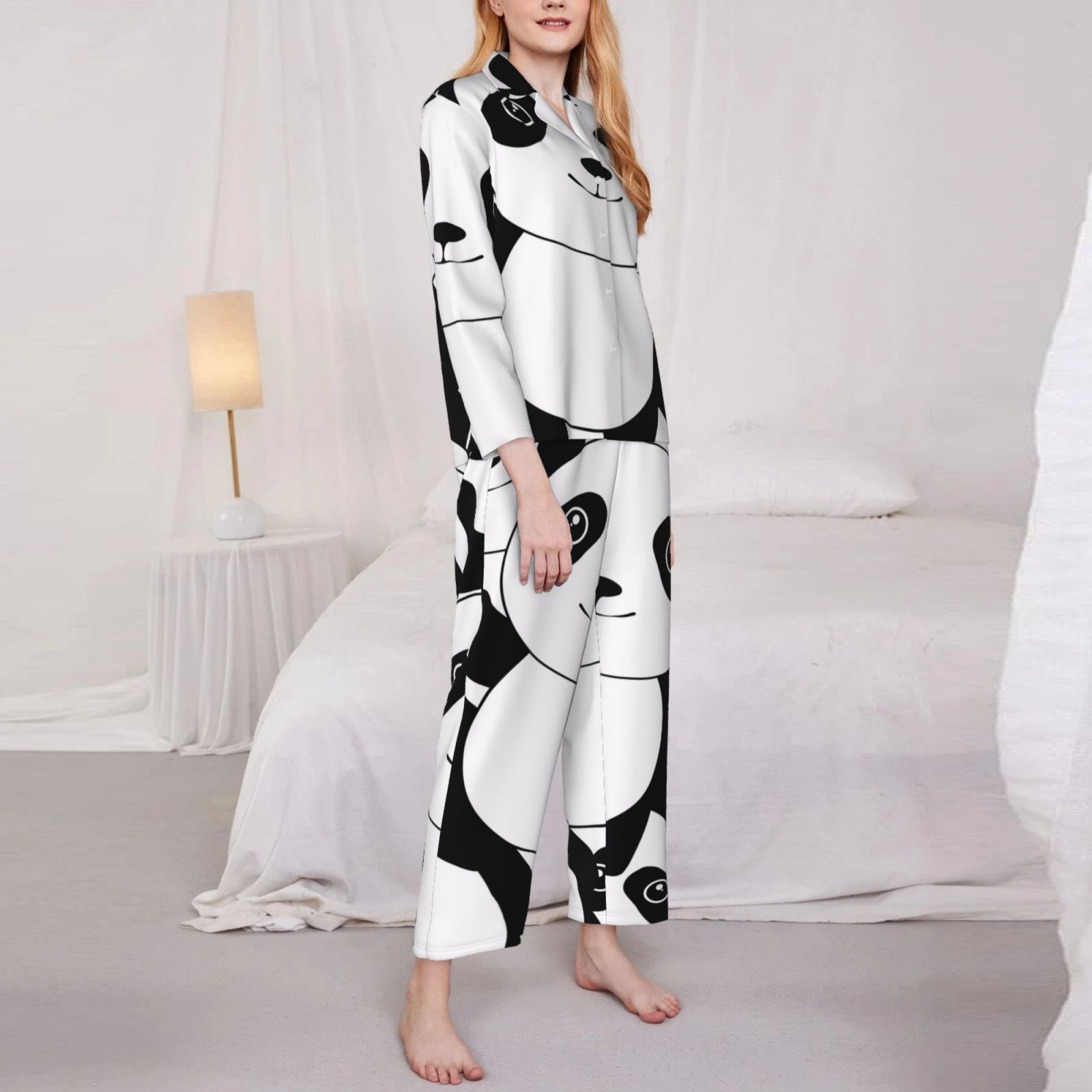 Women's Long-Sleeved Pajama Set