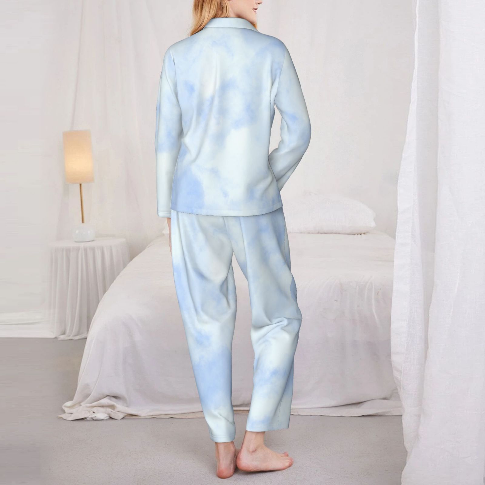 Women's Long-Sleeved Pajama Set