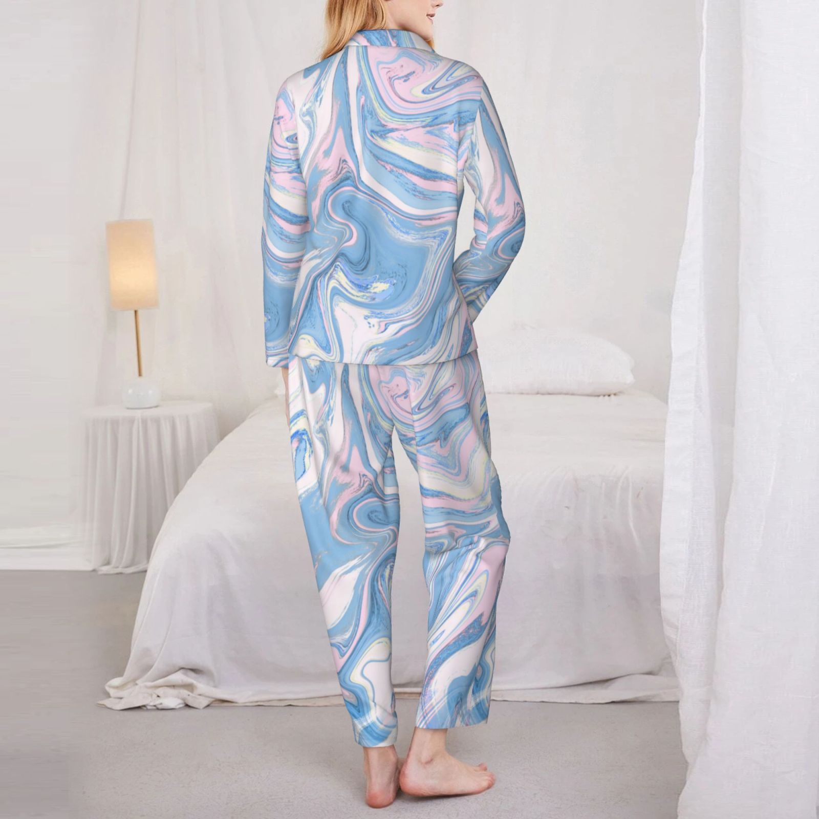 Women's Long-Sleeved Pajama Set