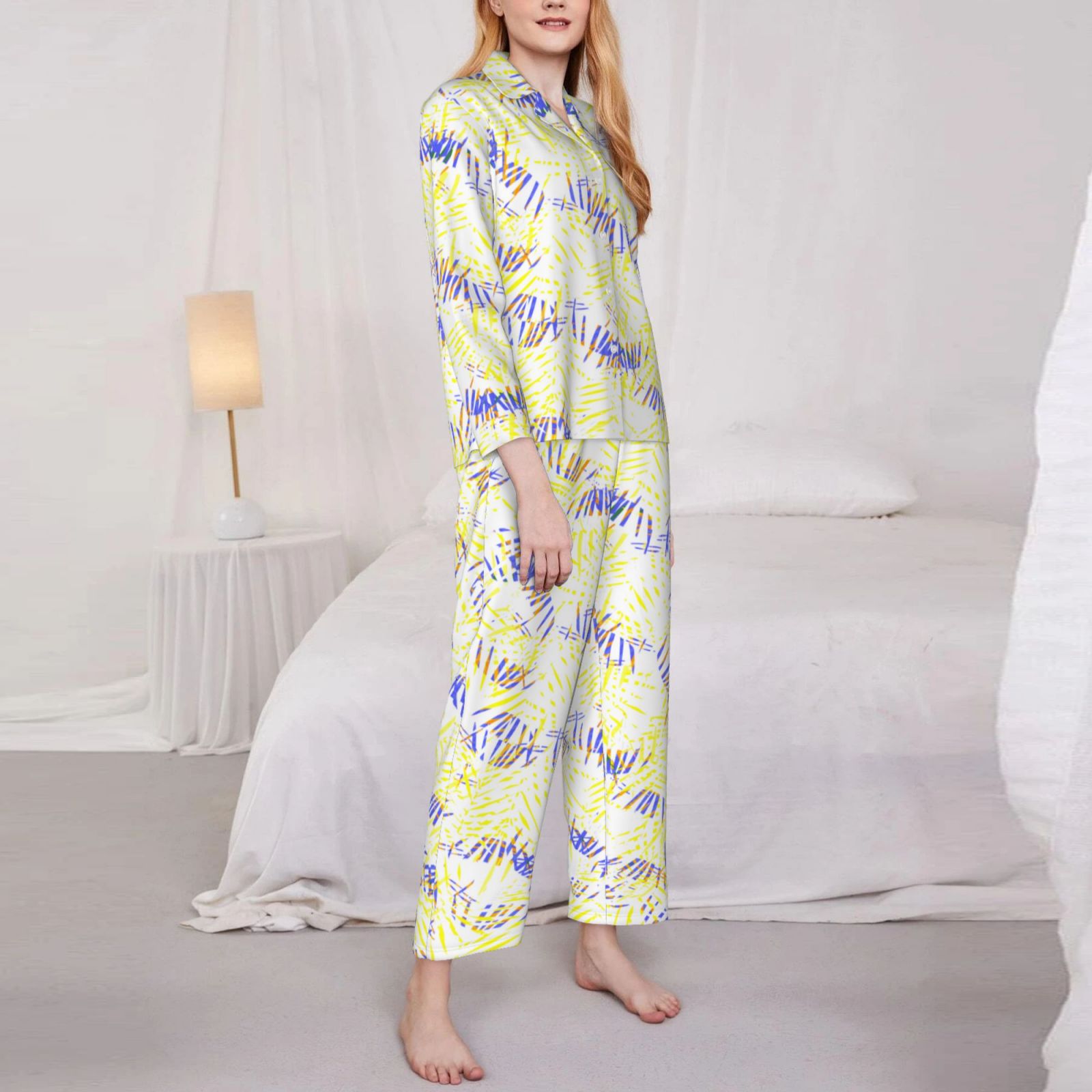 Women's Long-Sleeved Pajama Set