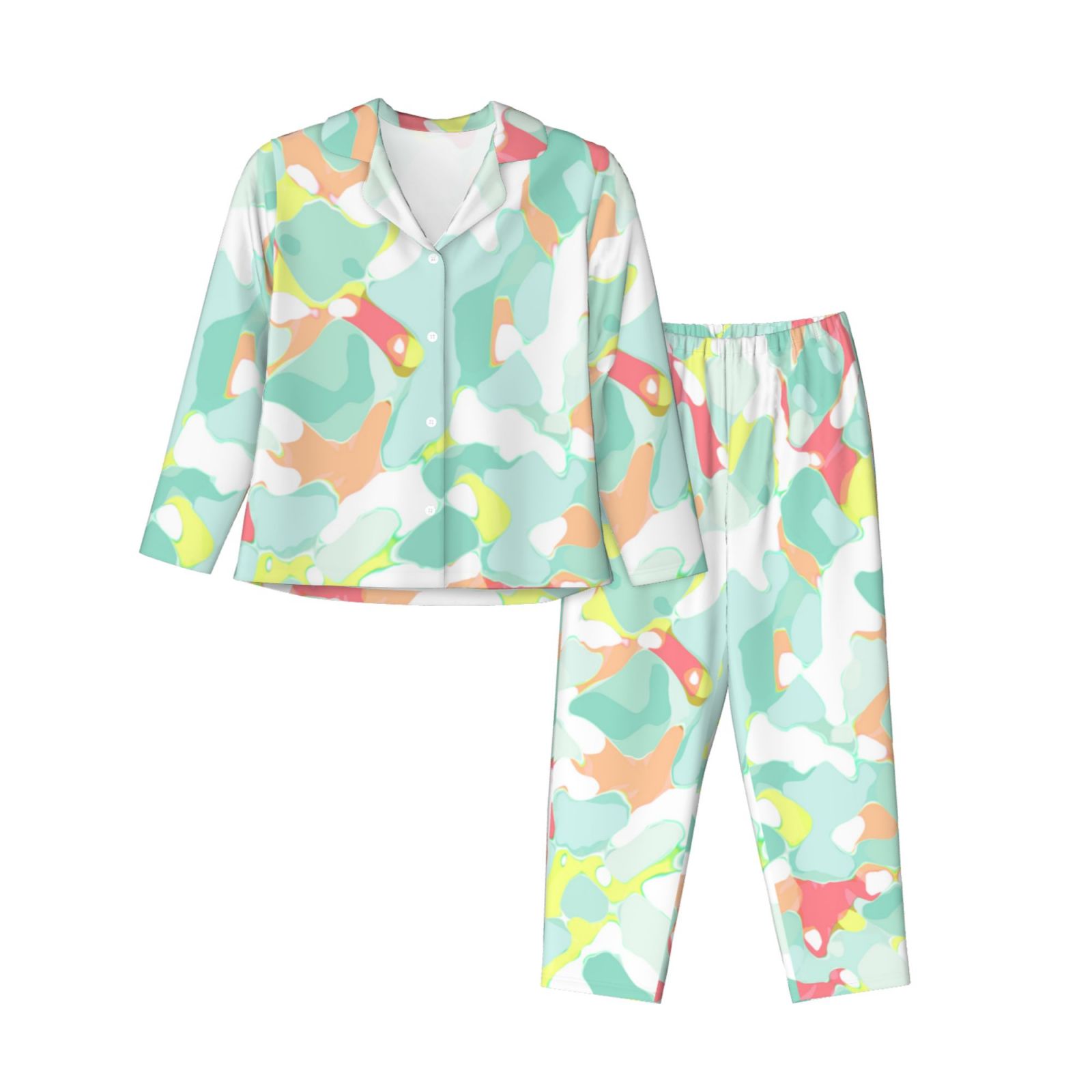 Women's Long-Sleeved Pajama Set