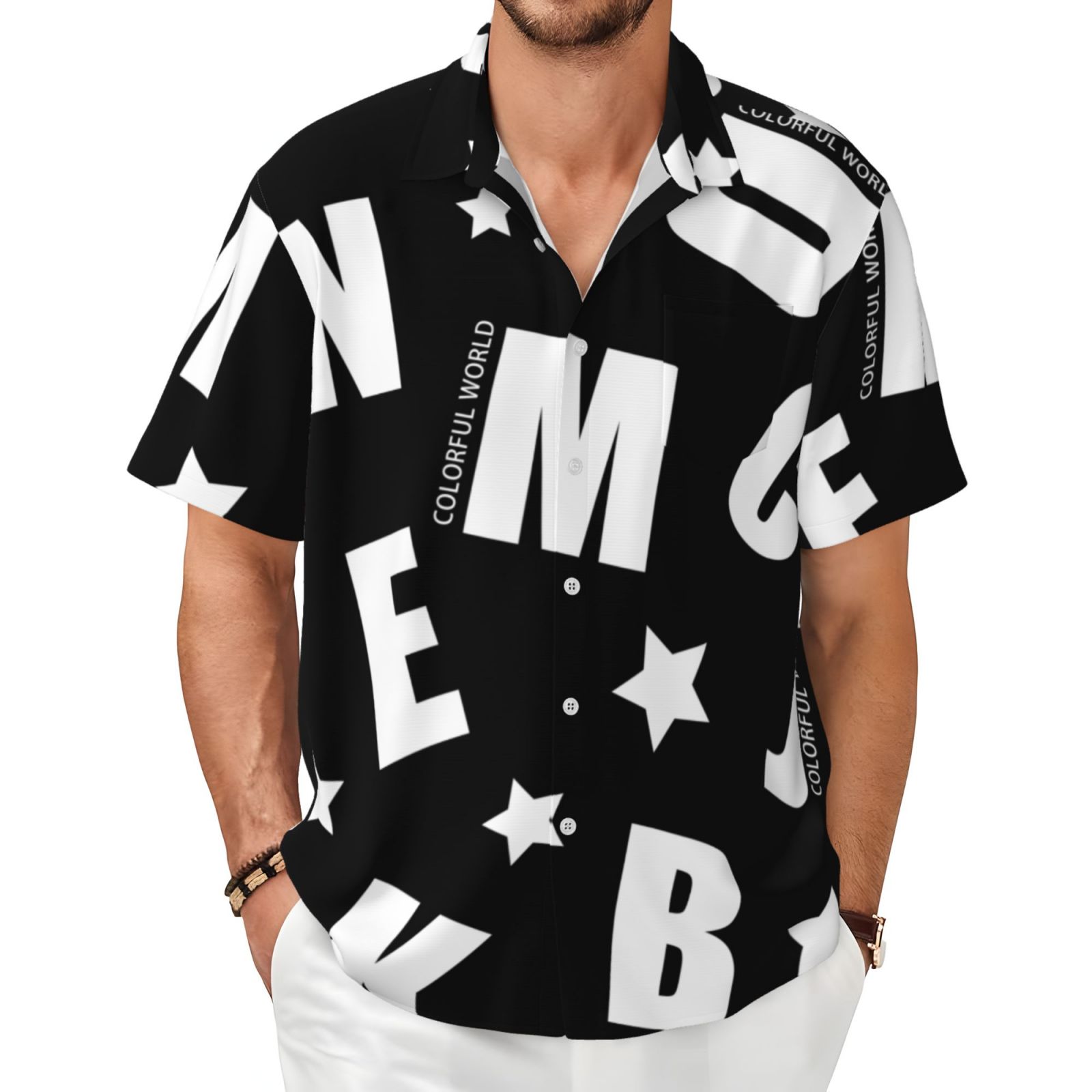 Men's Short-sleeved Shirt