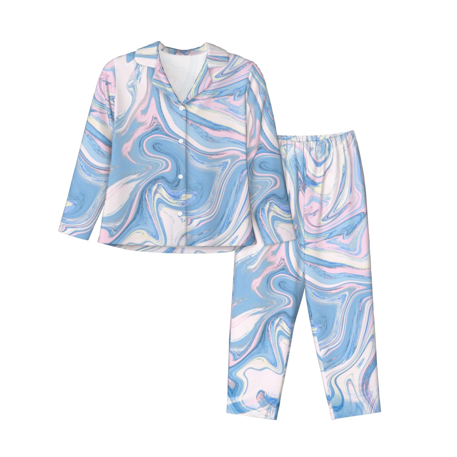 Women's Long-Sleeved Pajama Set