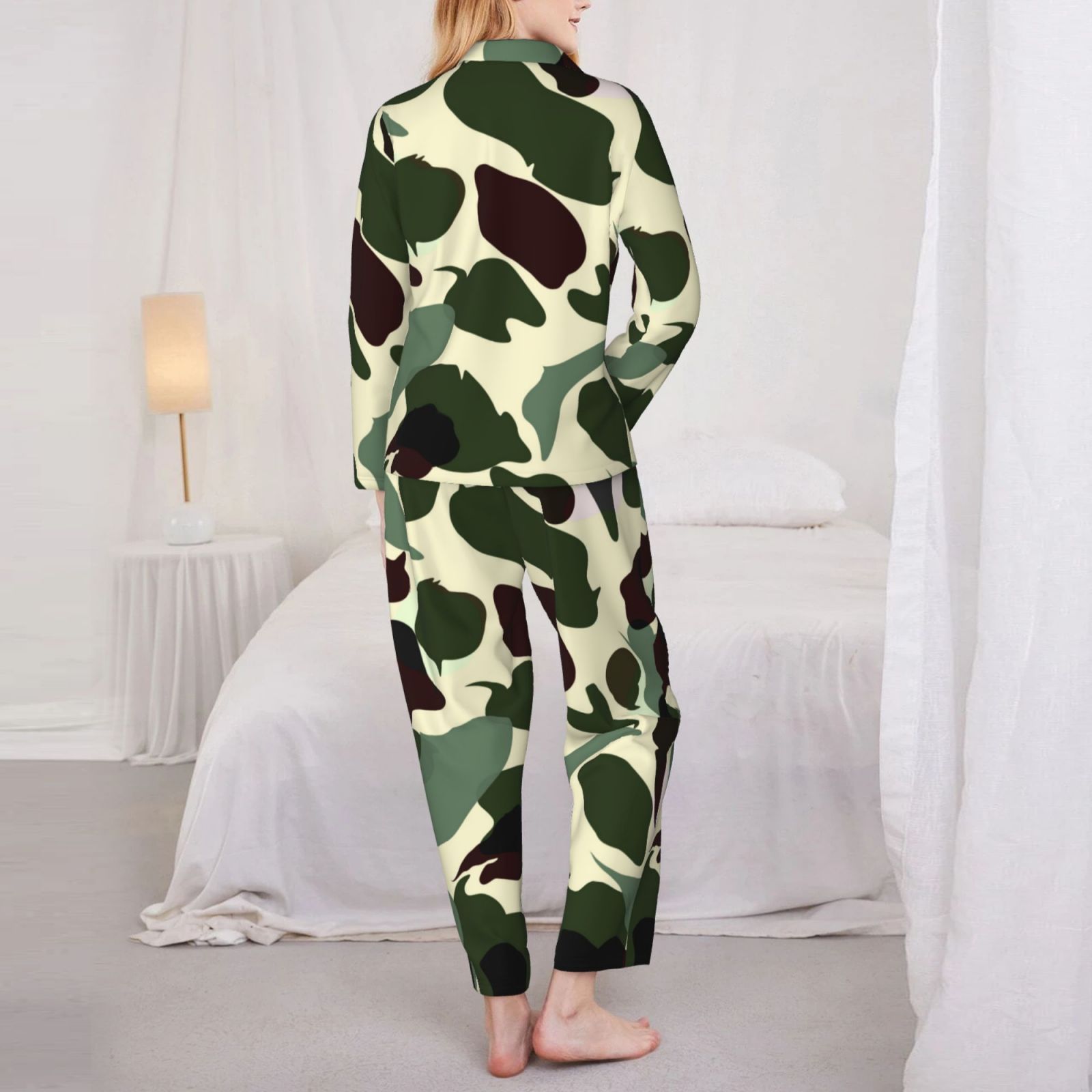 Women's Long-Sleeved Pajama Set