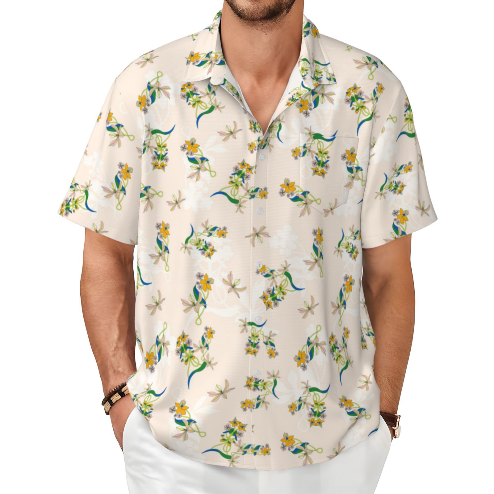 Men's Short-sleeved Shirt