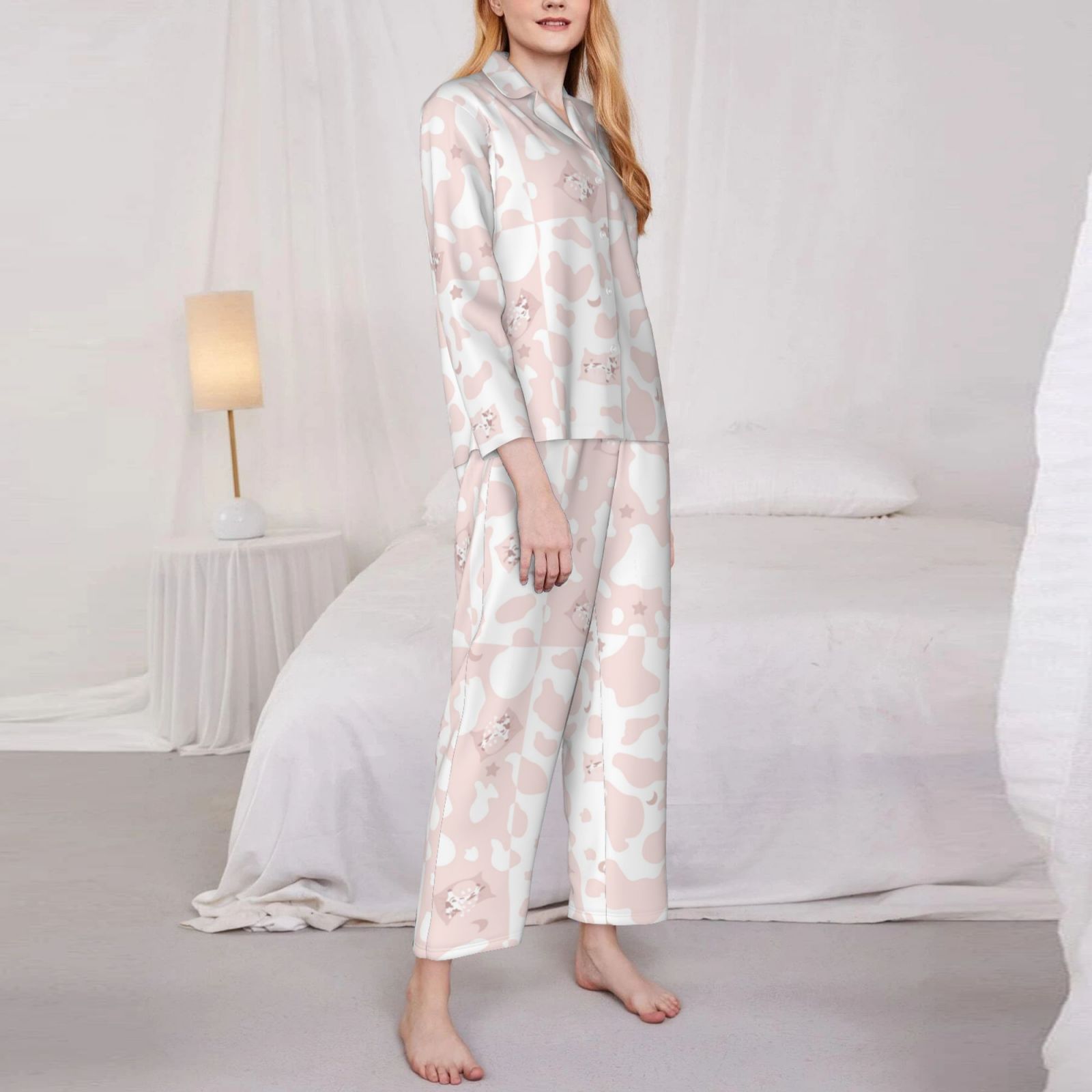 Women's Long-Sleeved Pajama Set