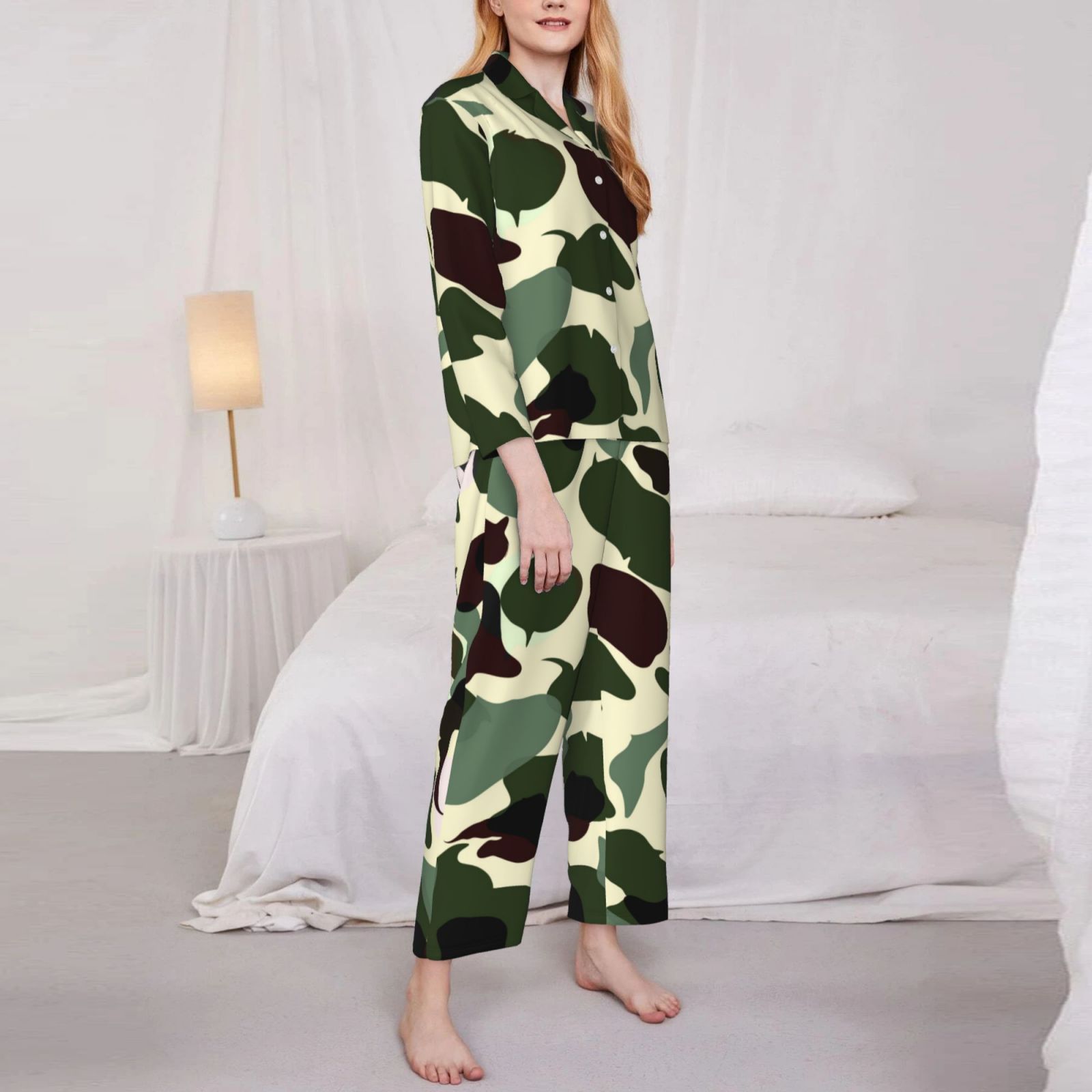 Women's Long-Sleeved Pajama Set