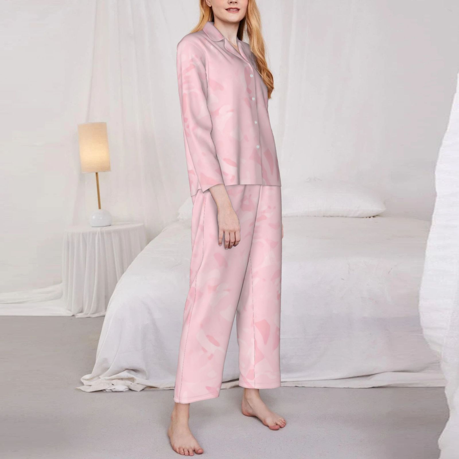 Women's Long-Sleeved Pajama Set