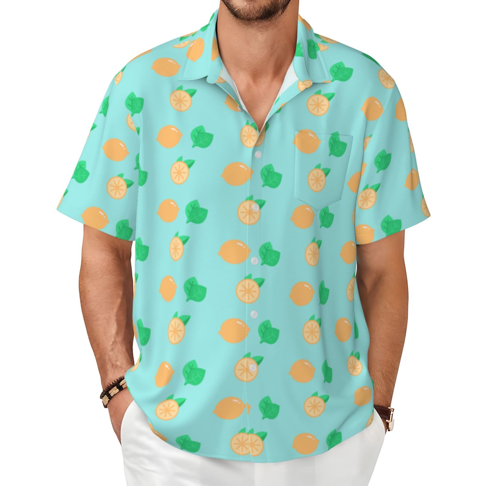 Men's Short-sleeved Shirt