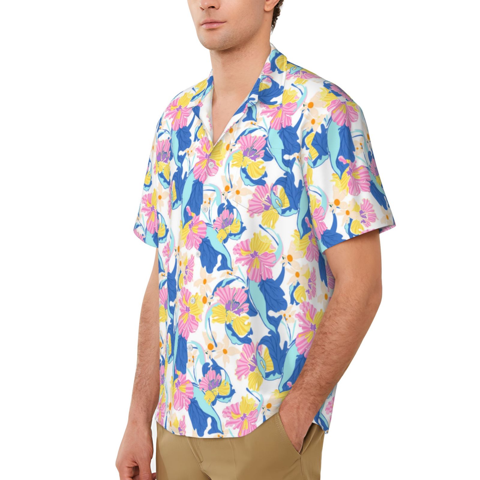 Men's Short-sleeved Shirt