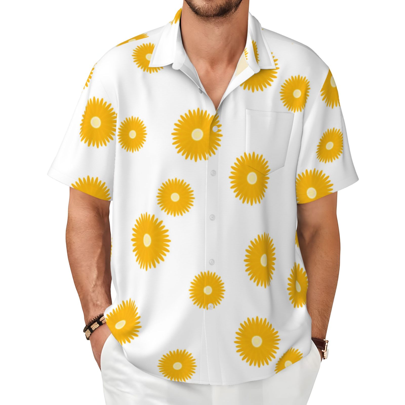 Men's Short-sleeved Shirt