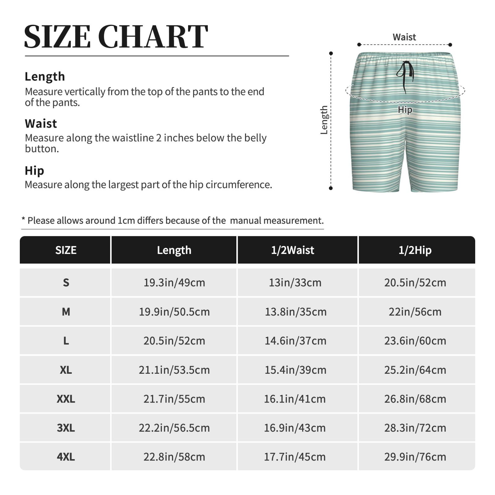 Men's Short Pajama Pants