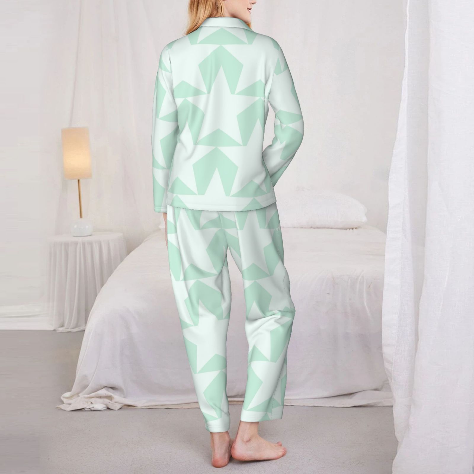 Women's Long-Sleeved Pajama Set