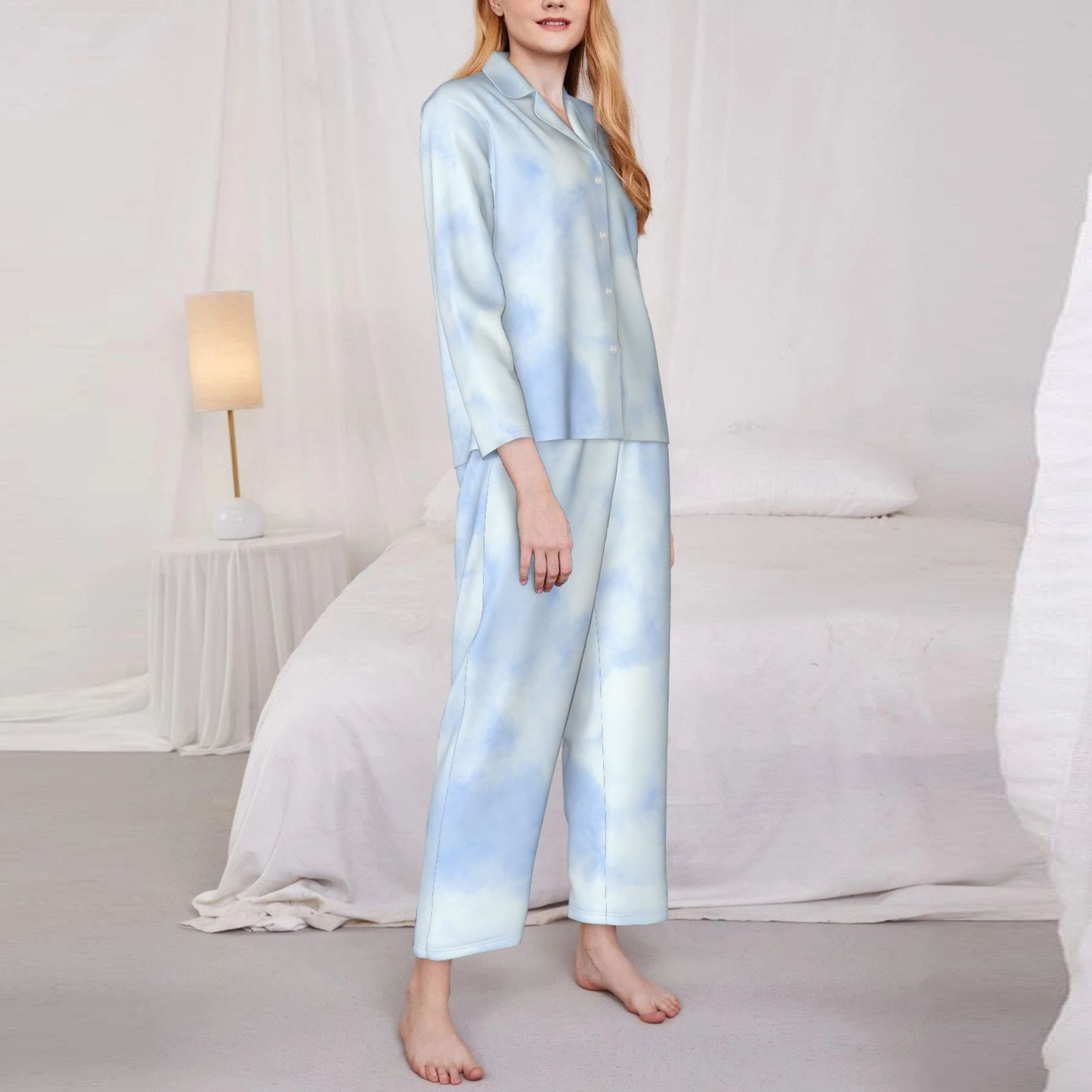 Women's Long-Sleeved Pajama Set