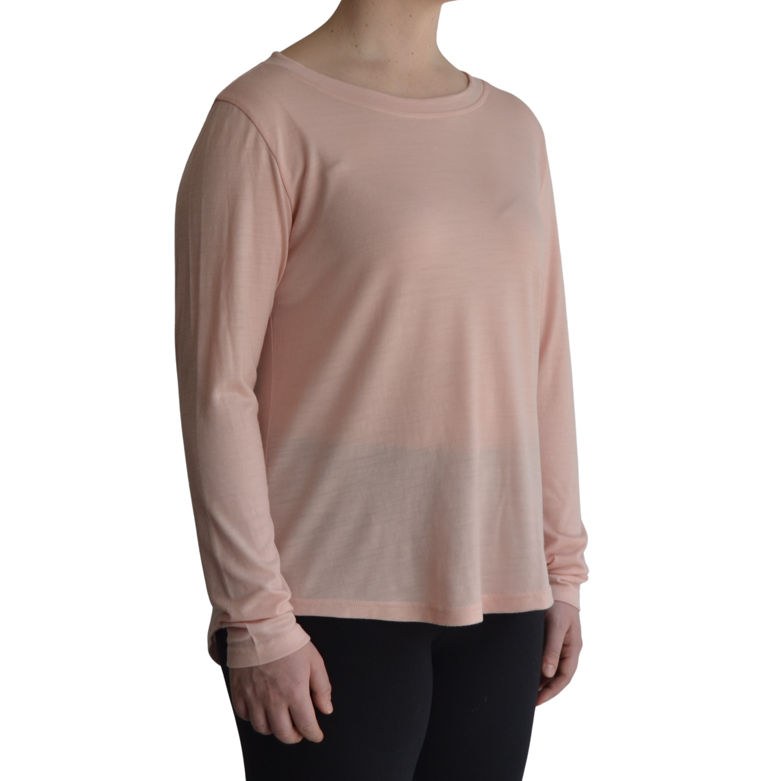 Links Long Sleeve Merino Ladies Golf Top