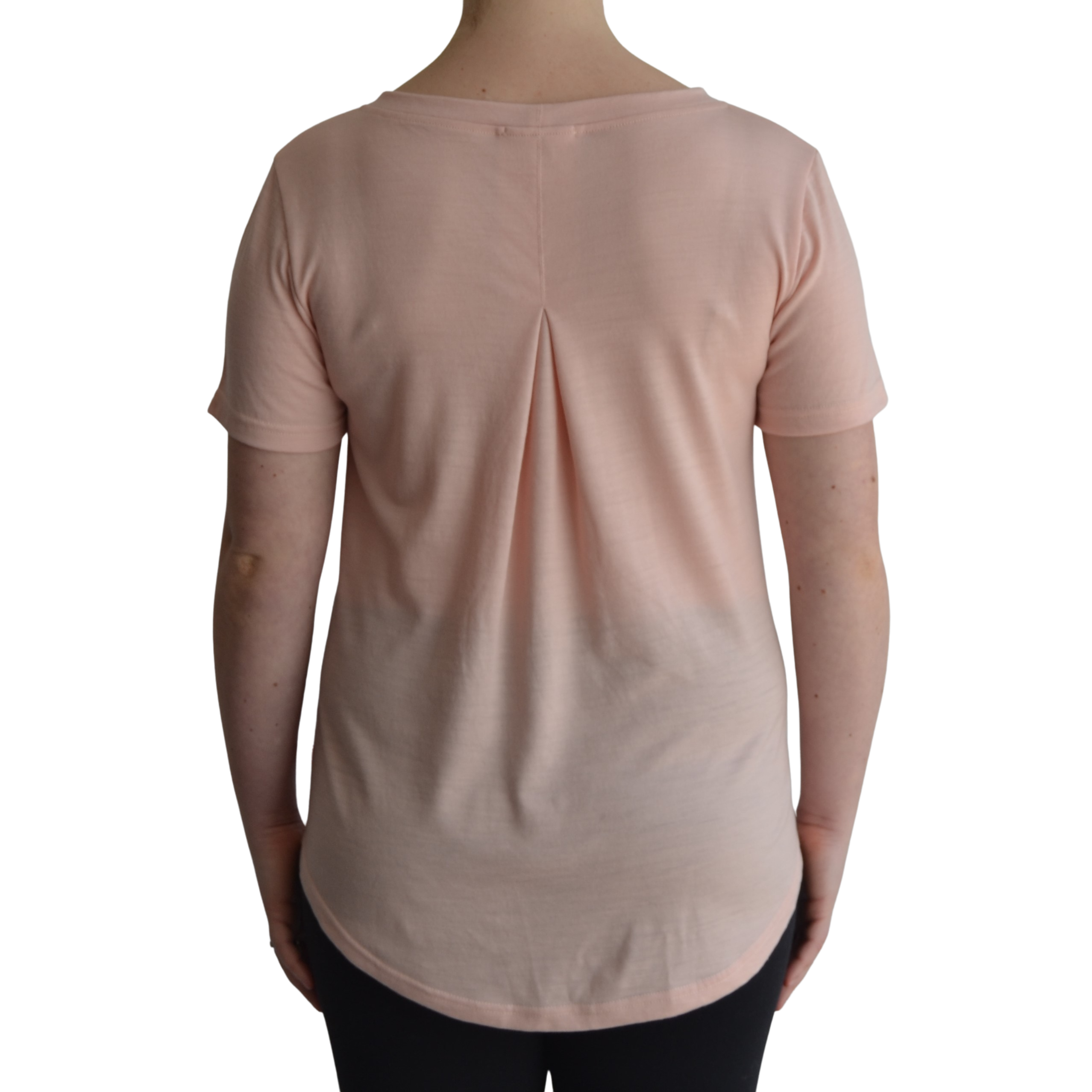 Links Short Sleeve Merino Ladies Golf Top