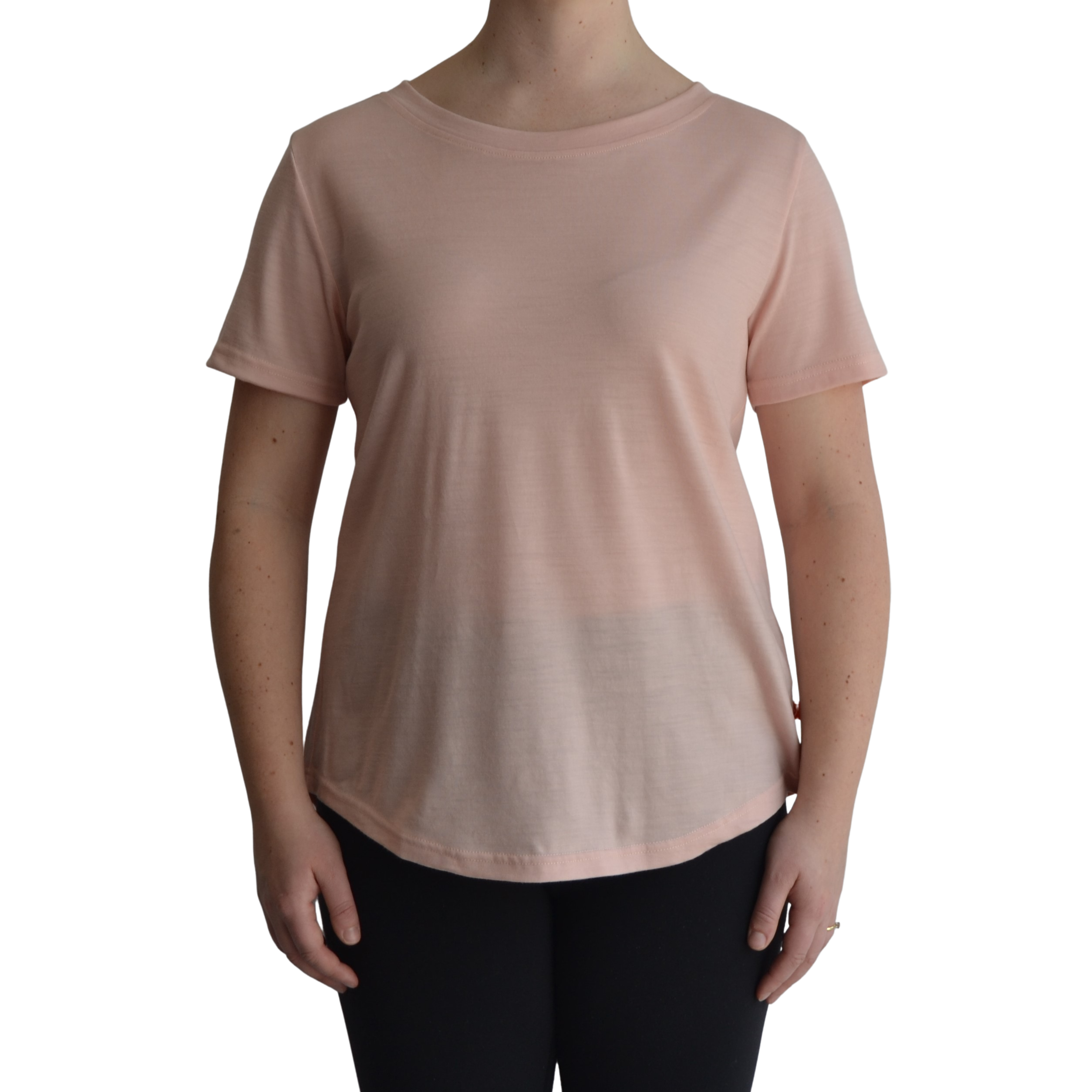 Links Short Sleeve Merino Ladies Golf Top