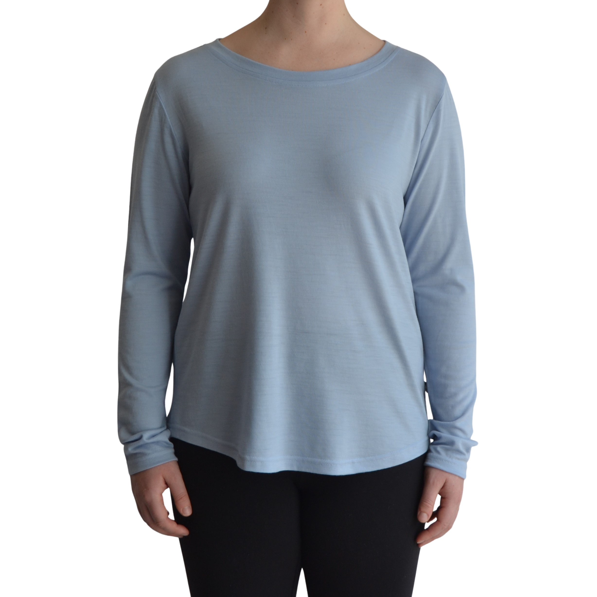 Links Long Sleeve Merino Ladies Golf Top