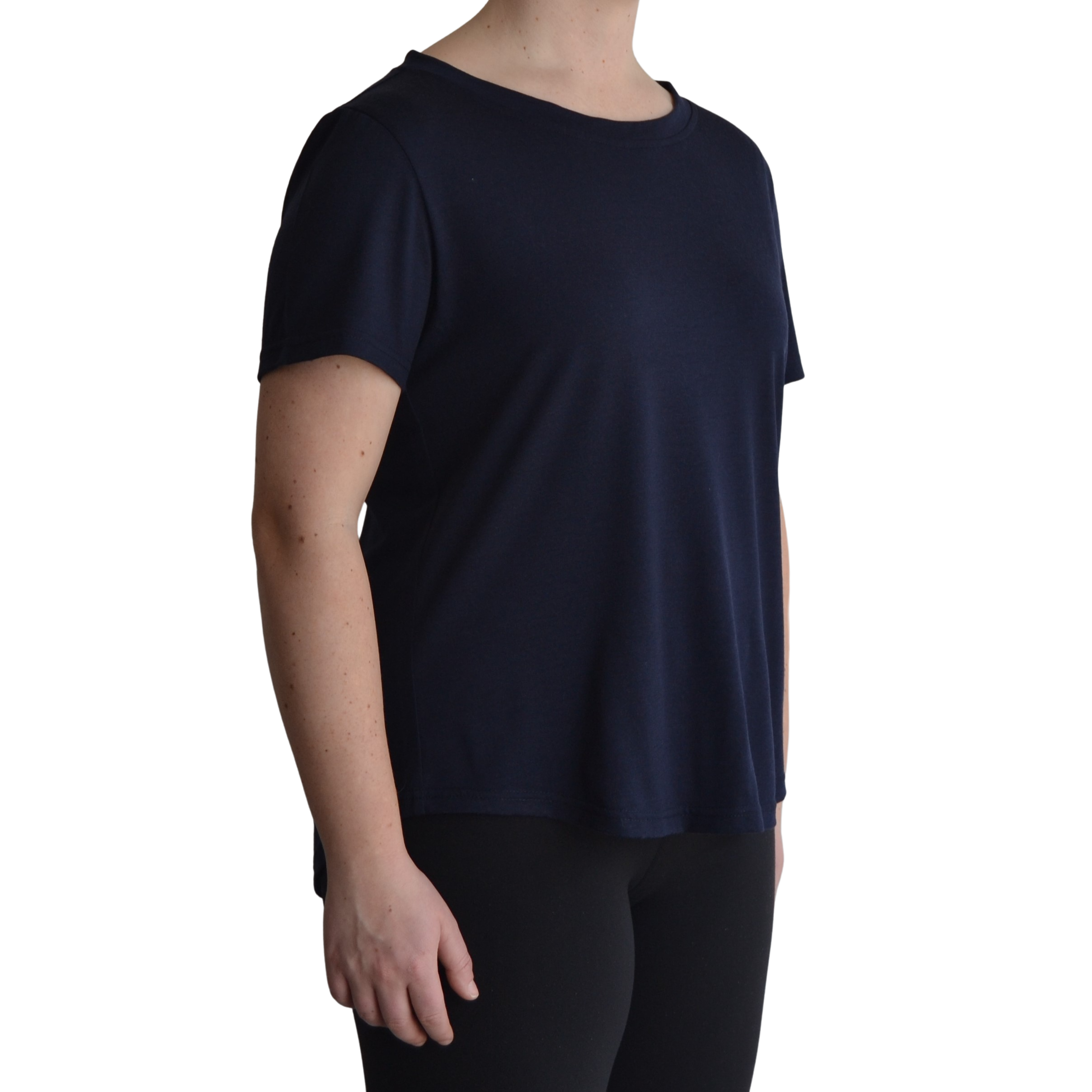 Links Short Sleeve Merino Ladies Golf Top