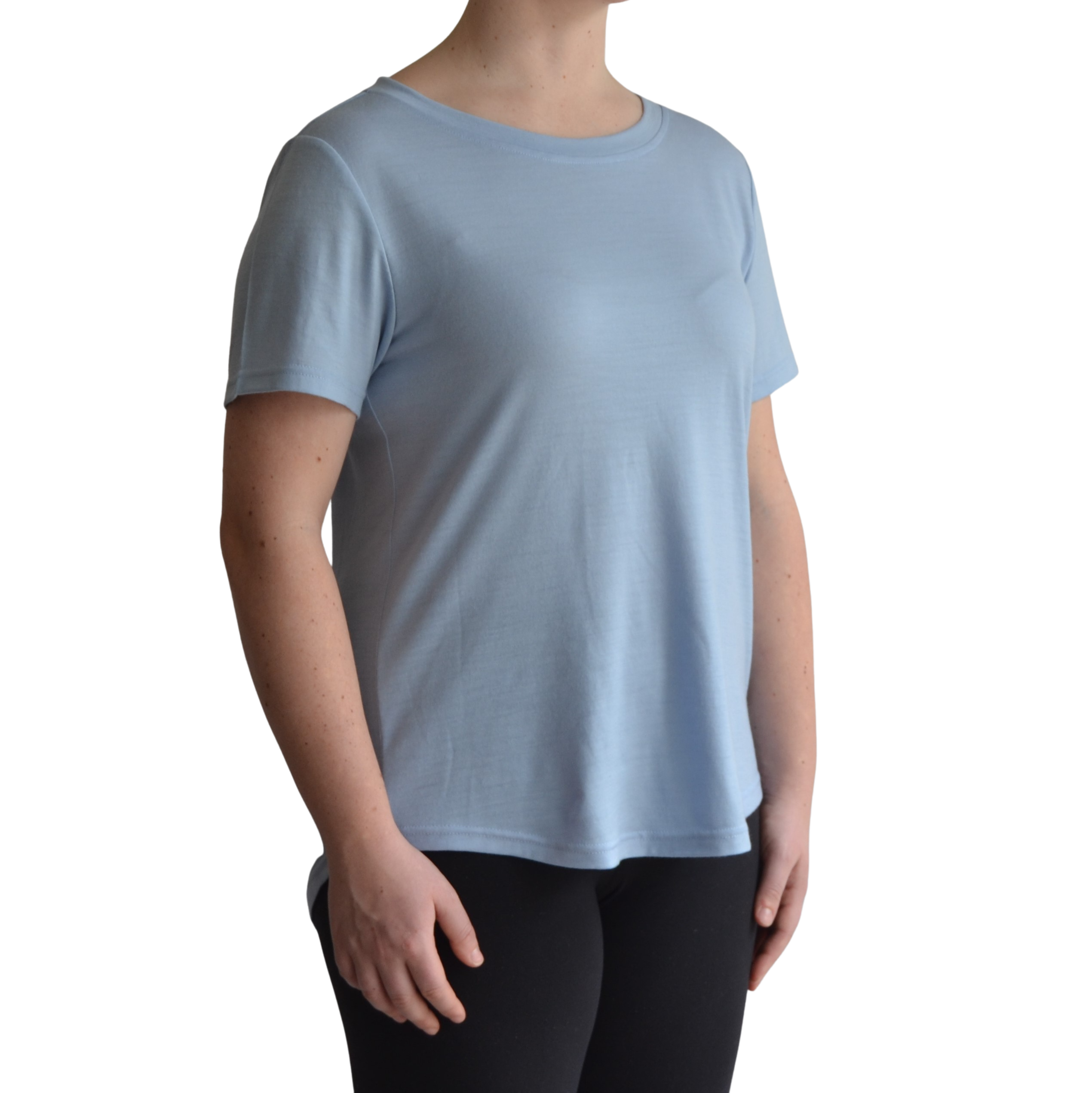 Links Short Sleeve Merino Ladies Golf Top