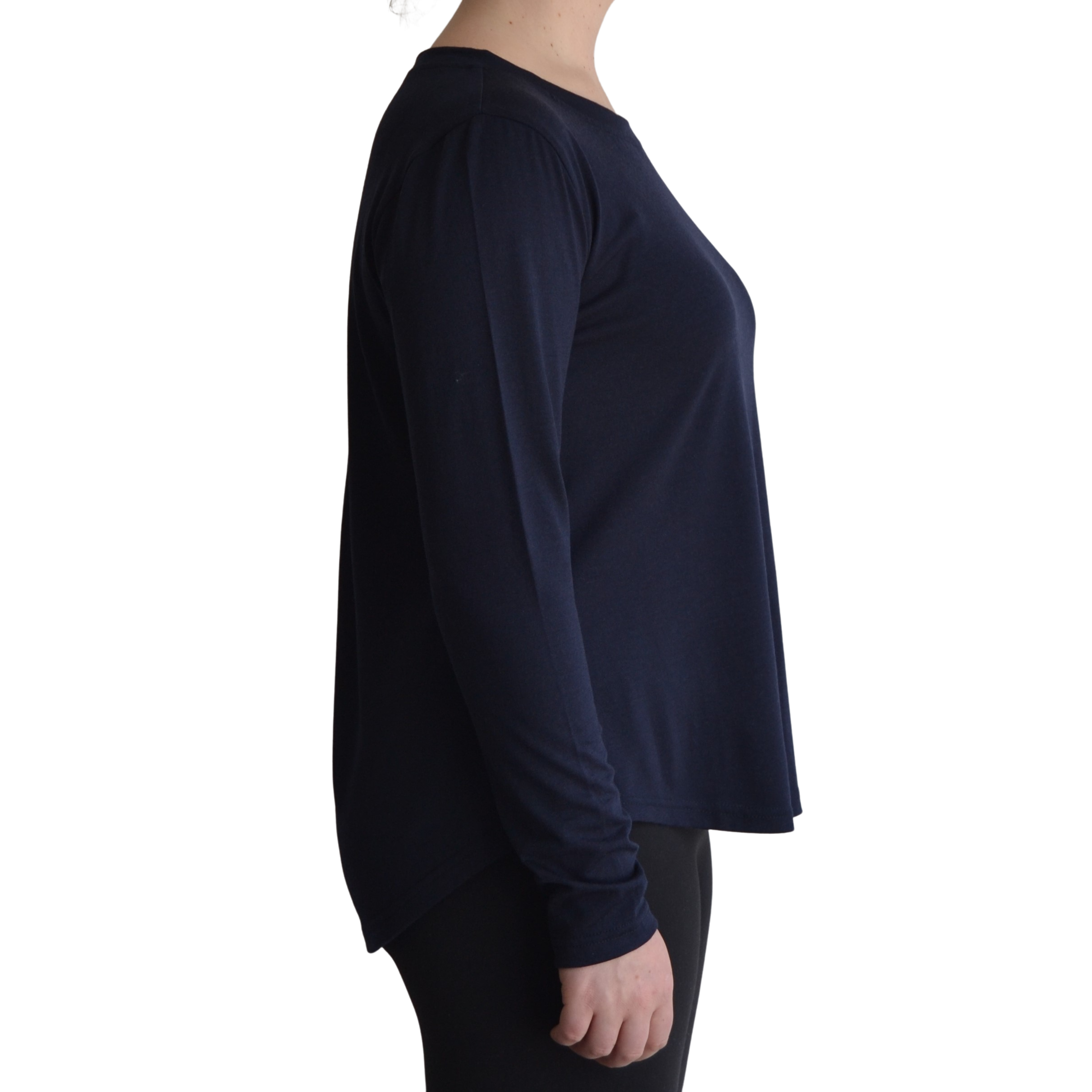 Links Long Sleeve Merino Ladies Golf Top