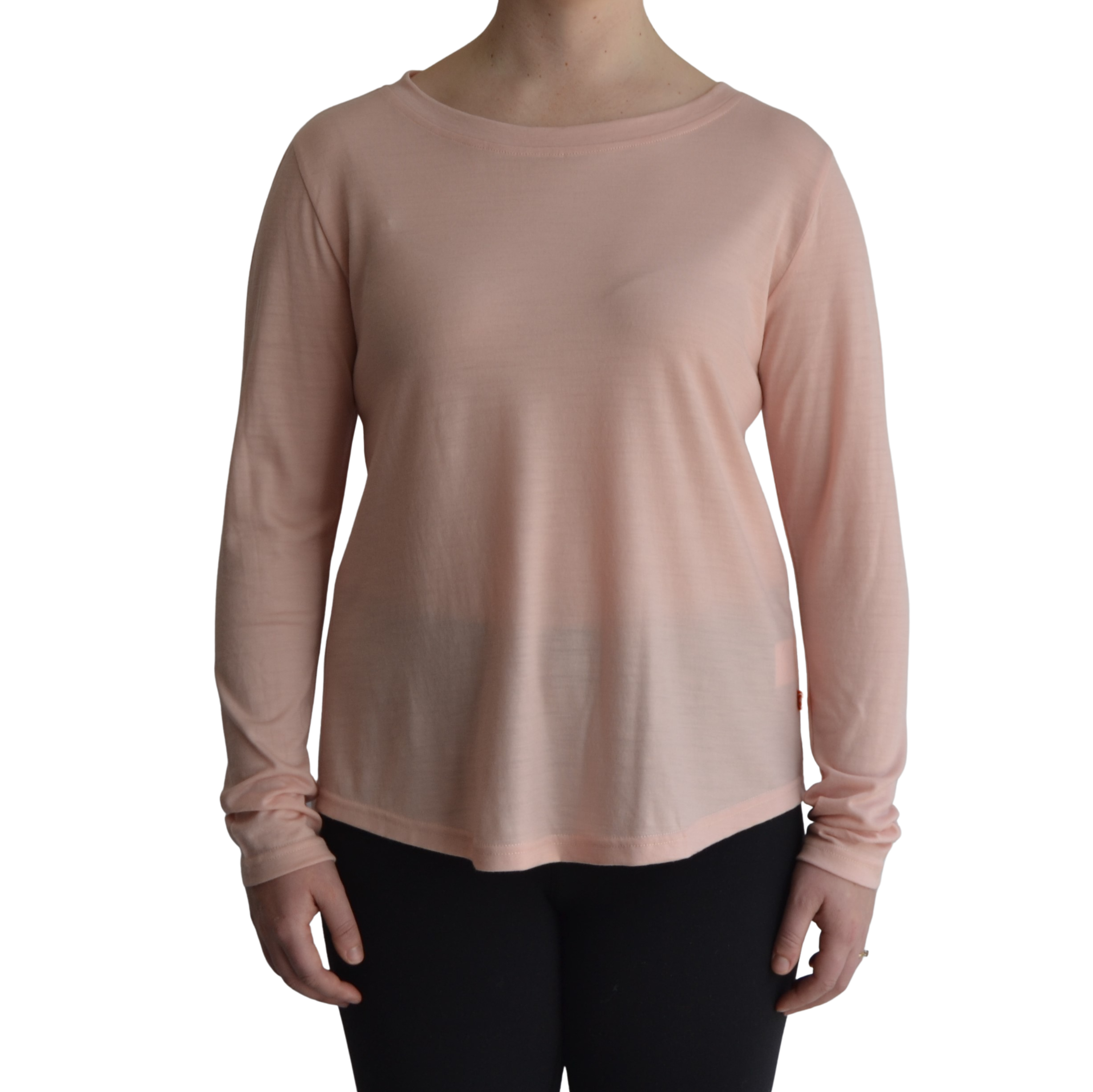 Links Long Sleeve Merino Ladies Golf Top