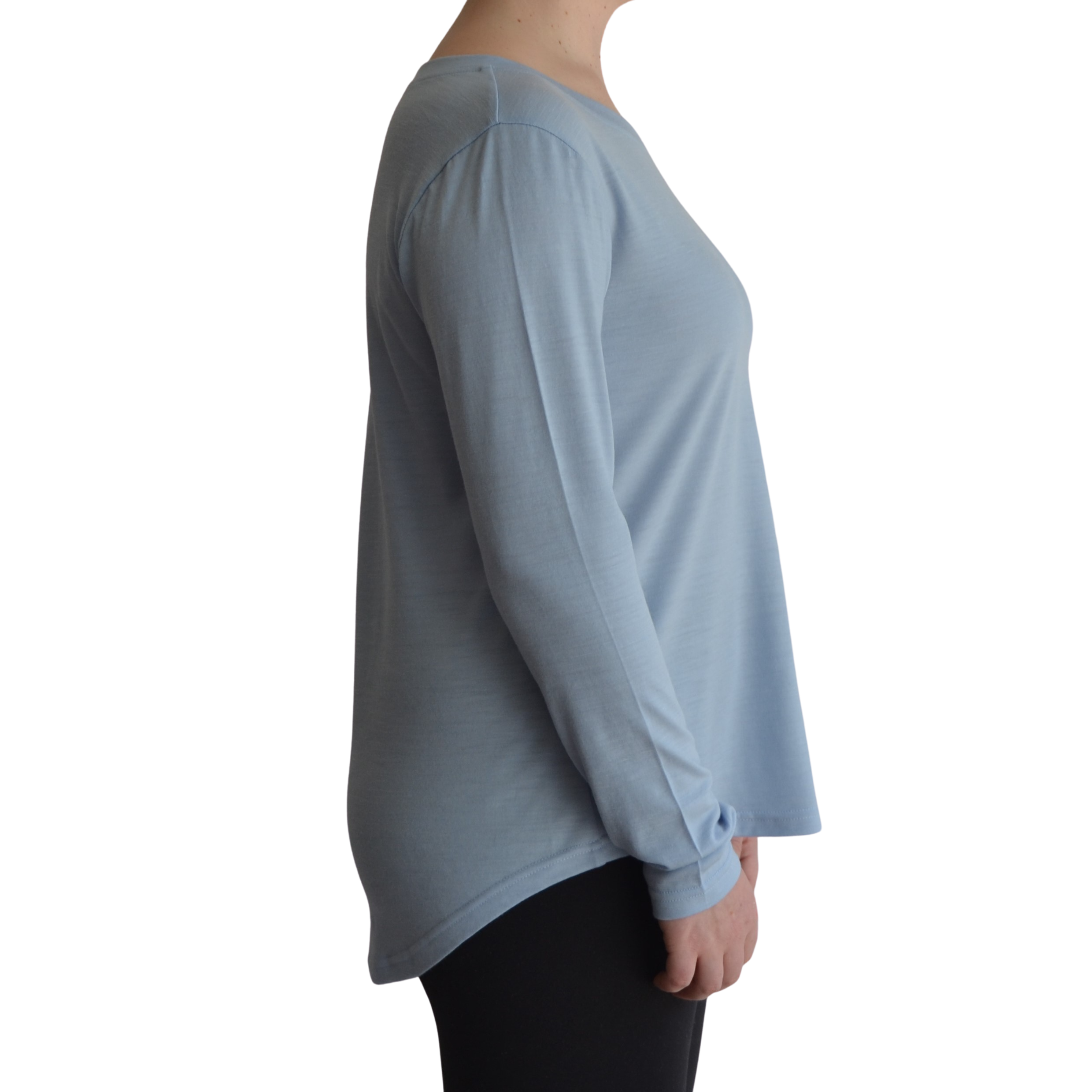 Links Long Sleeve Merino Ladies Golf Top