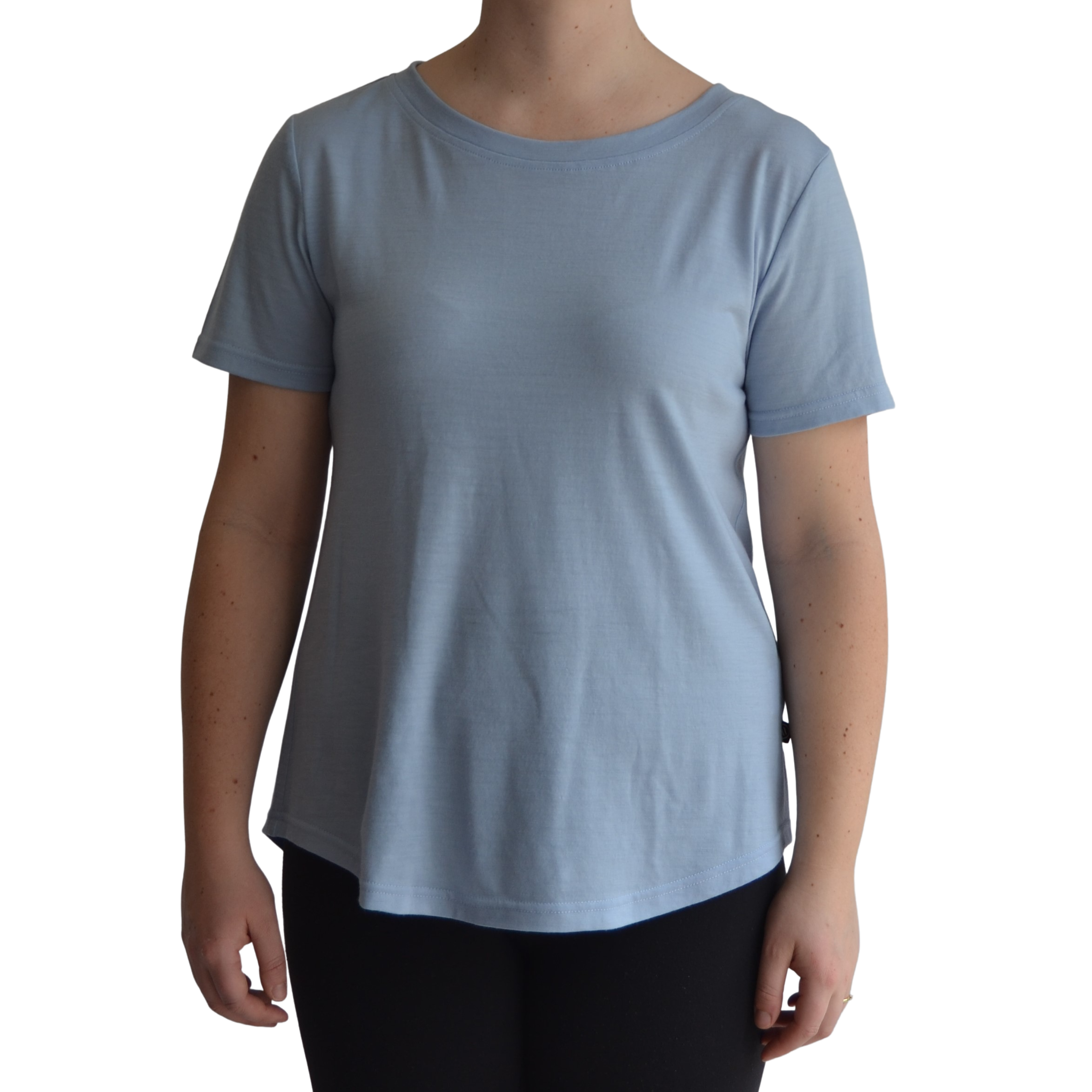 Links Short Sleeve Merino Ladies Golf Top