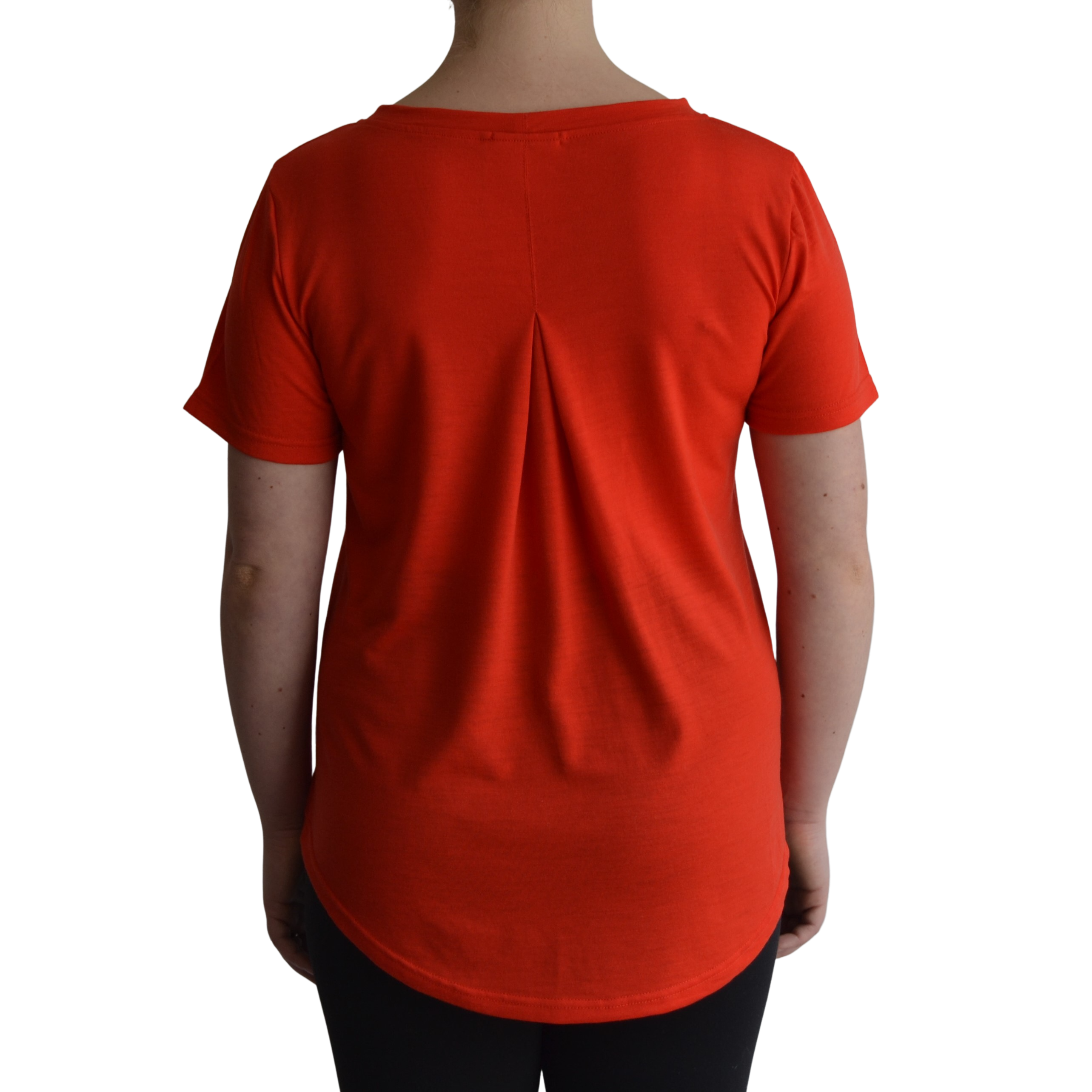 Links Short Sleeve Merino Ladies Golf Top