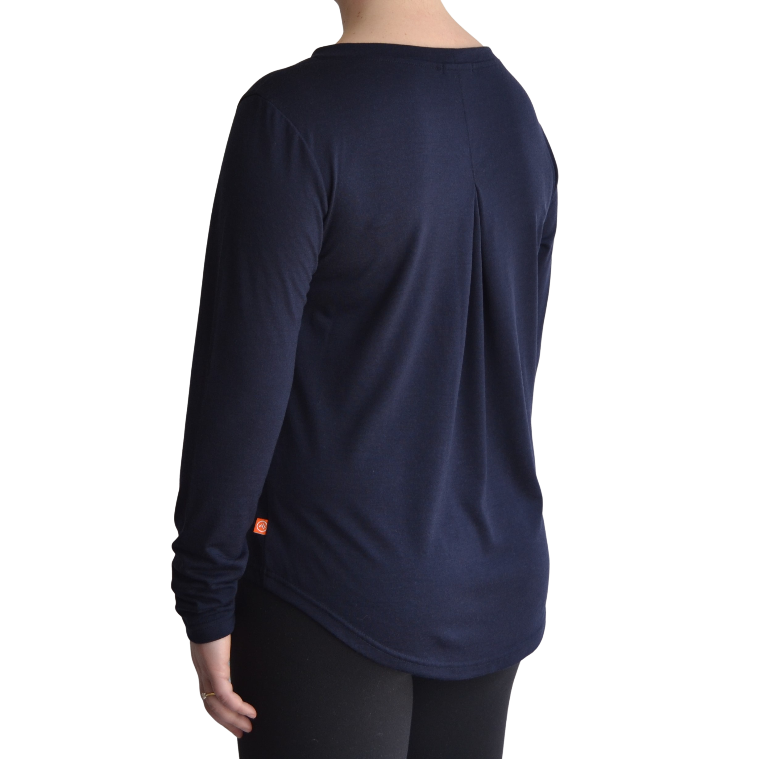 Links Long Sleeve Merino Ladies Golf Top