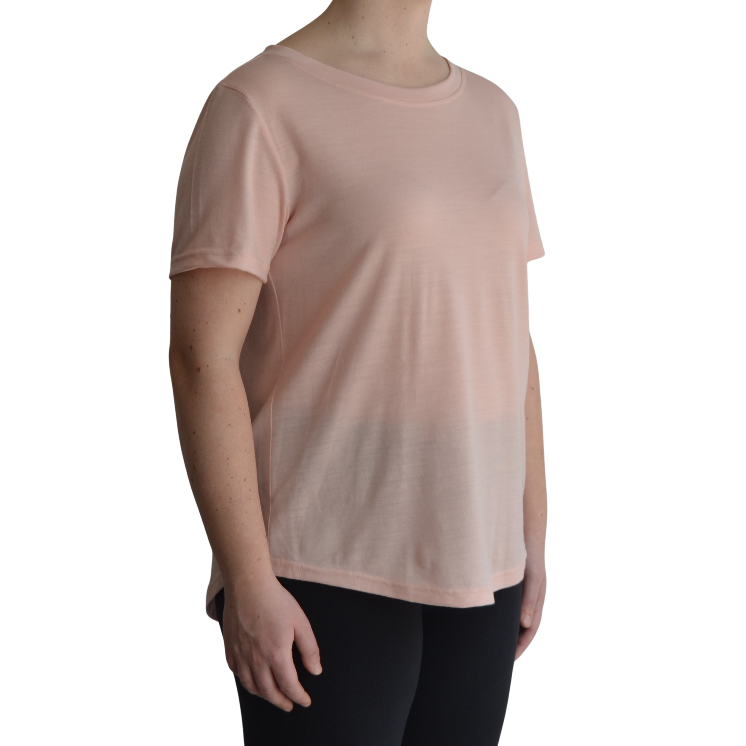 Links Short Sleeve Merino Ladies Golf Top