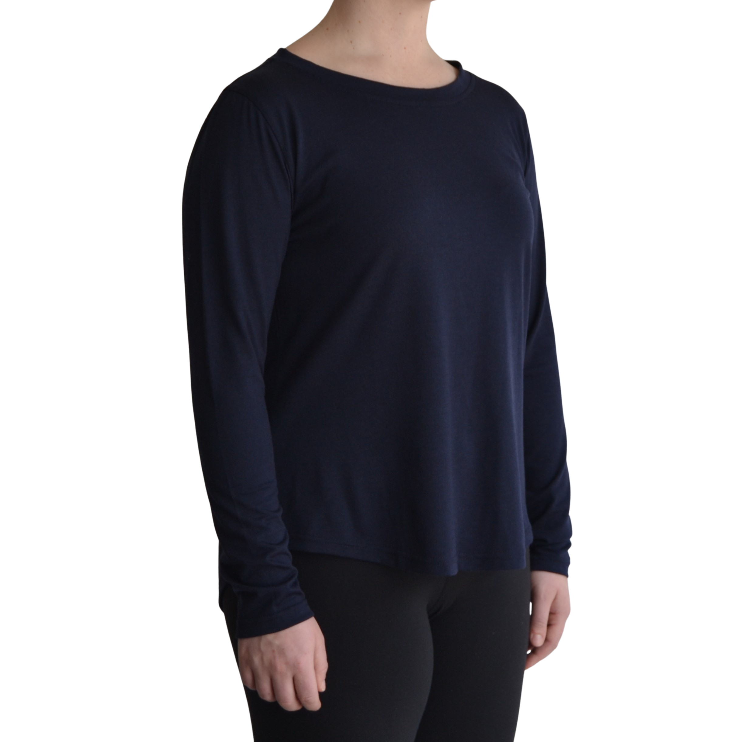 Links Long Sleeve Merino Ladies Golf Top